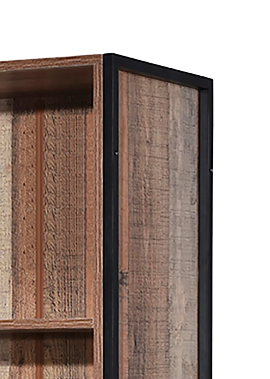 LPD Furniture Hoxton Bookcase-Display Cabinet (1600x400x638mm)