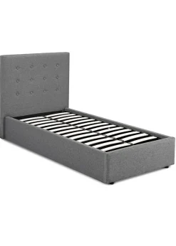 LPD Furniture Lucca Grey Bed