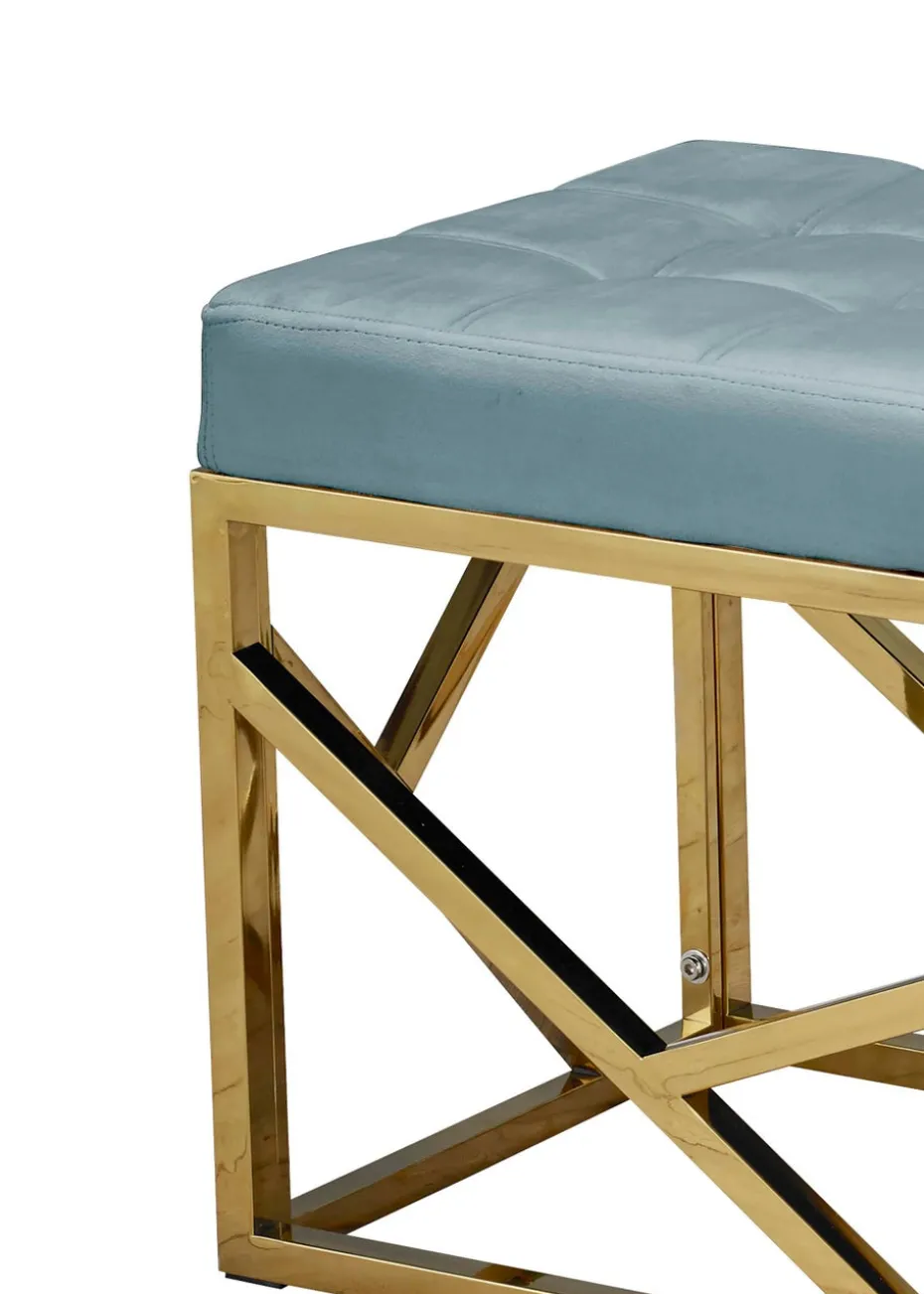 LPD Furniture Renata Bench Green (460x400x1000mm)