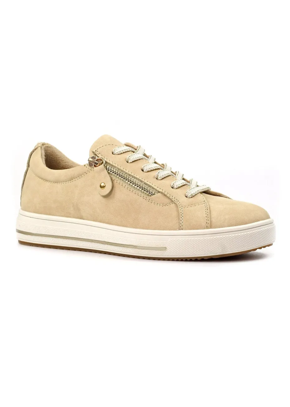 Lunar Beige Athens Trainer