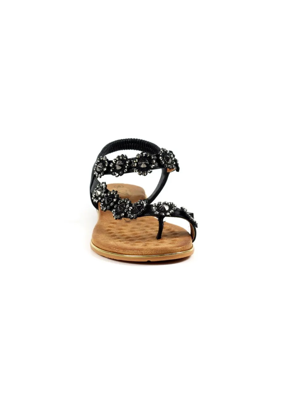 Lunar Black Charlotte II Sandal