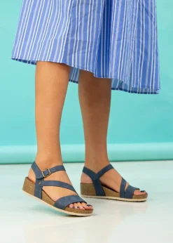 Lunar Blue Cluster Sandal