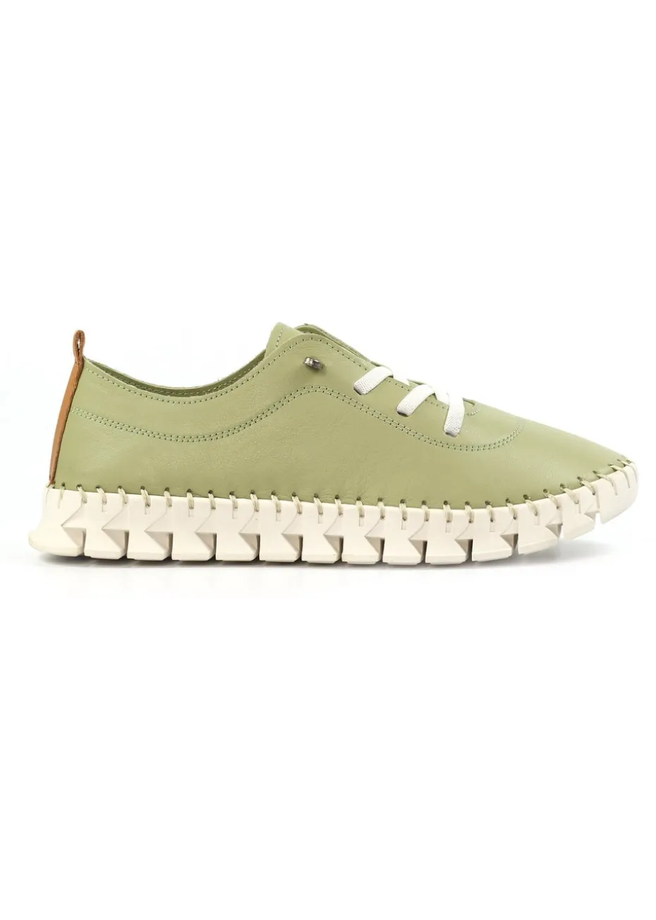 Lunar Khaki St Austell Plimsoll
