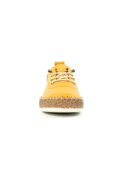 Lunar Mustard Evie Plimsoll
