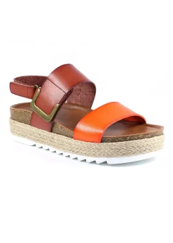 Lunar Orange Deanna II Sandal