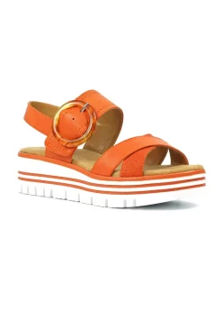 Lunar Orange Elise Sandal