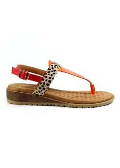 Lunar Orange Gina Sandal