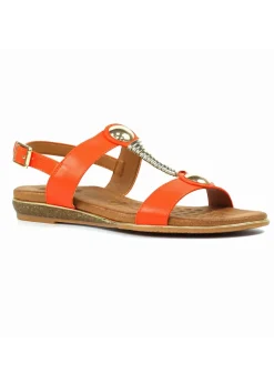 Lunar Orange Renoir Sandal
