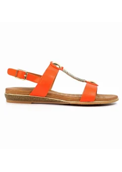 Lunar Orange Renoir Sandal