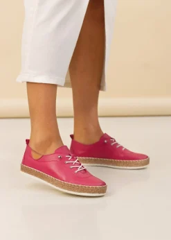 Lunar Raspberry Evie Plimsoll