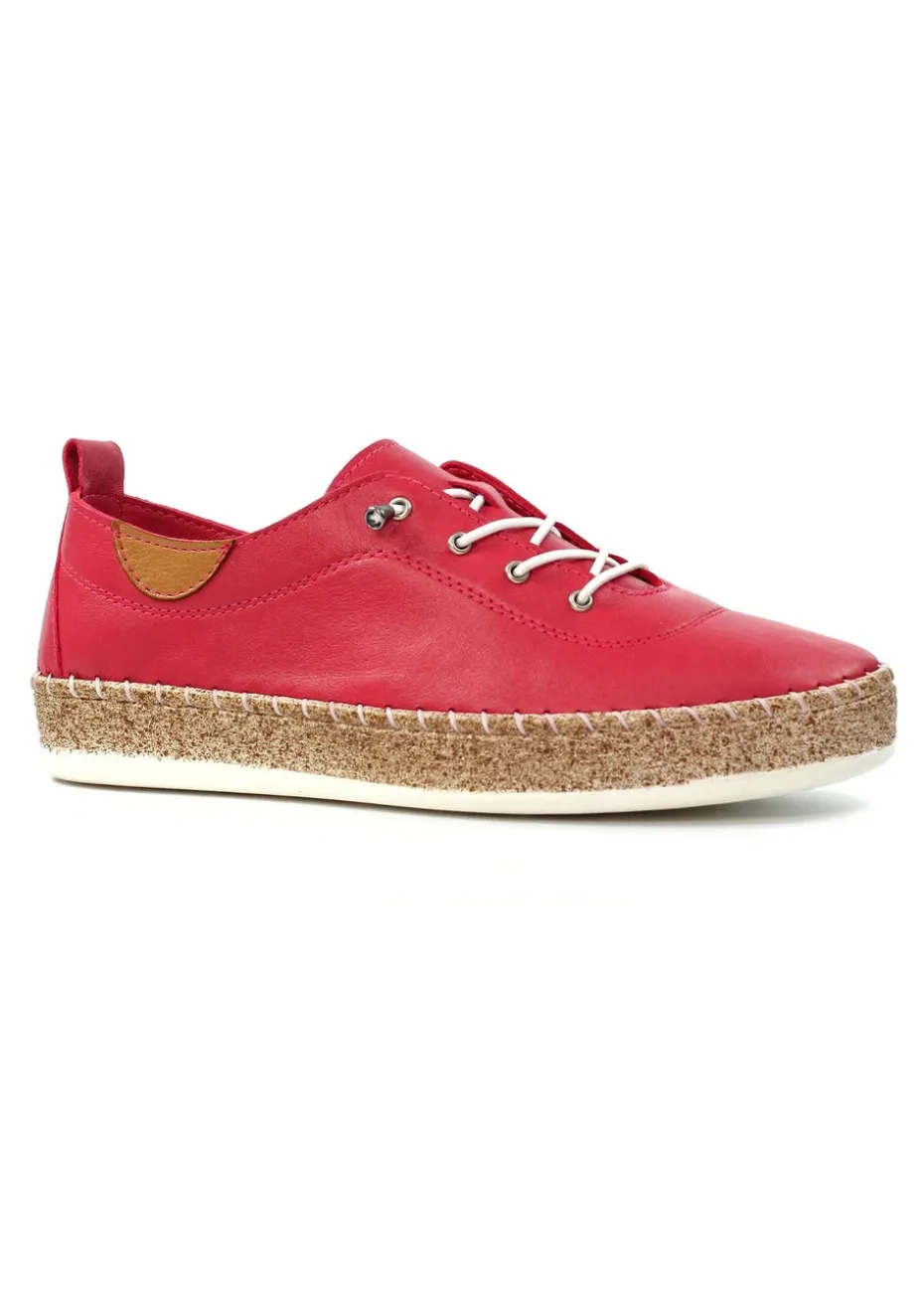 Lunar Raspberry Evie Plimsoll