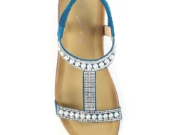 Lunar Teal Tancy Sandal