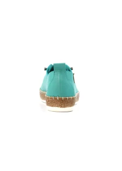 Lunar Turquoise Evie Plimsoll