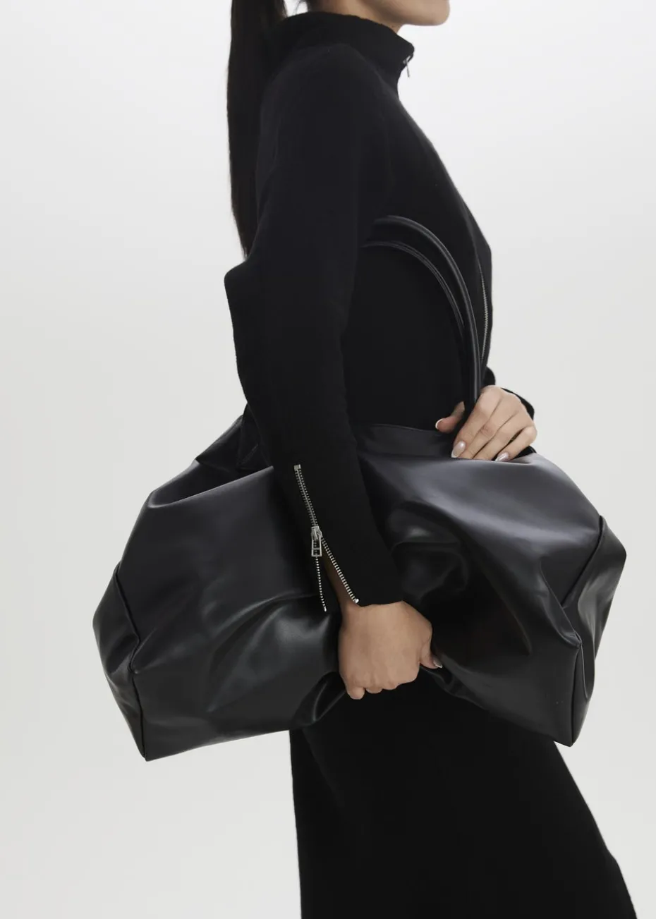 Madein Black Tilly Oversized Tote Bag