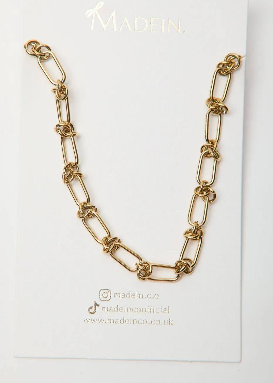 Madein Gold Knotted Necklace