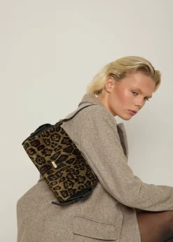 Madein Leopard Belle 90's Box Shoulder Bag