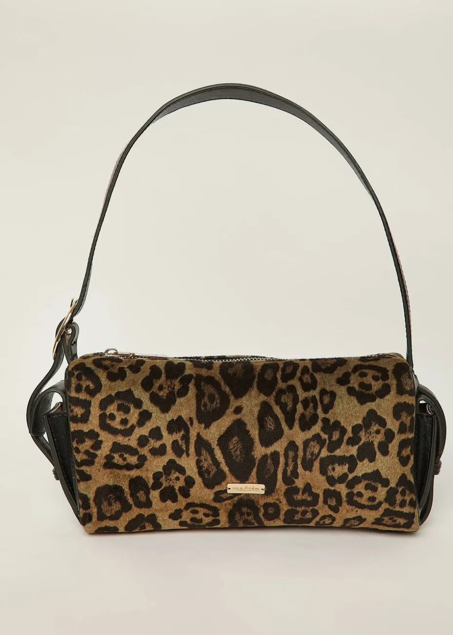 Madein Leopard Belle 90's Box Shoulder Bag