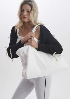 Madein White Ivy Classic Tote Bag