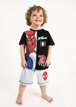 Marvel Boys Black Spiderman Pjyama Set (4-8 yrs)