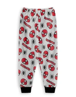 Marvel Boys Red Character Face Pyjama Set (2 - 10 Years)