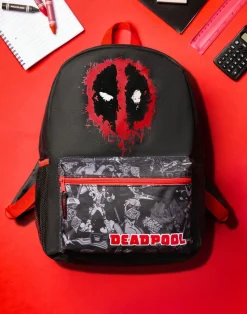 Marvel Deadpool Kids Black Backpack