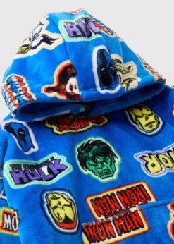 Marvel Kids Blue Snuggle Hoodie (3-13yrs)