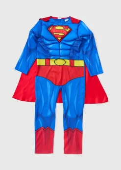 Marvel Kids Blue Superman Costume (3-10yrs)