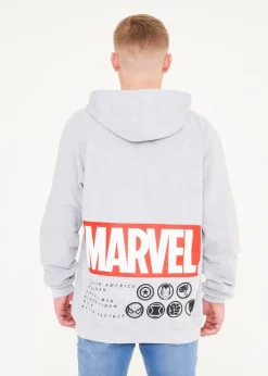 Marvel Mens Grey Hoody