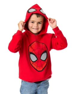 Marvel Spiderman Boys Red Hoodie (2-8 Years)