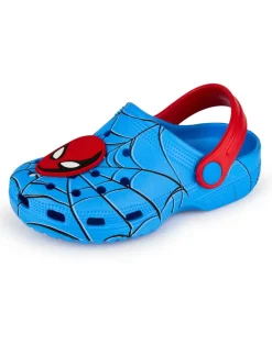 Marvel Spiderman Kids Blue Clogs (Younger 6-12 Older)