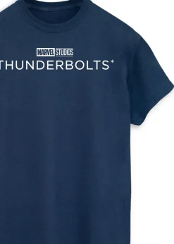 Marvel Thunderbolts* Logo Navy Graphic T-Shirt