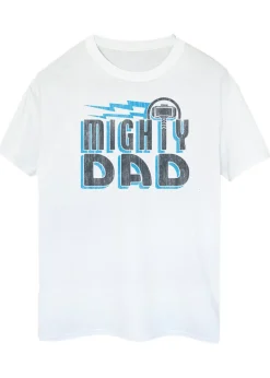 Marvel White Universe Thor Mighty Dad Men T-Shirt