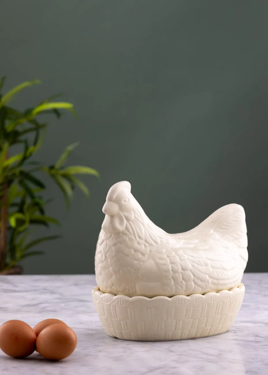 Mason Cash Cream Hen Nest