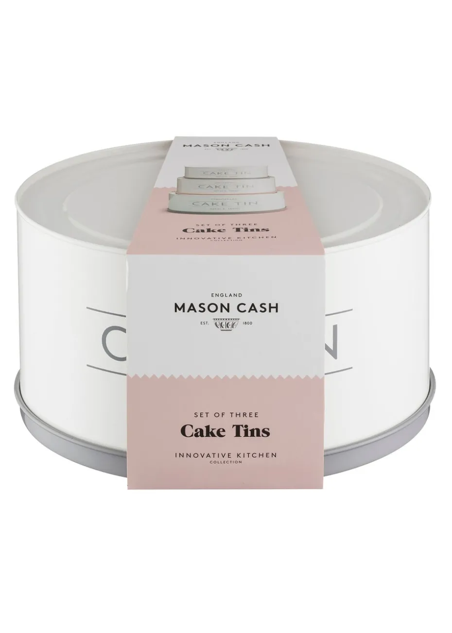 Mason Cash Innovative Kitchen Set of 3 Cake Tins
