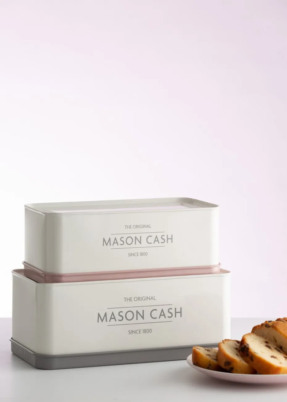 Mason Cash Innovative Kitchen Set of 2 Rectangular Tins