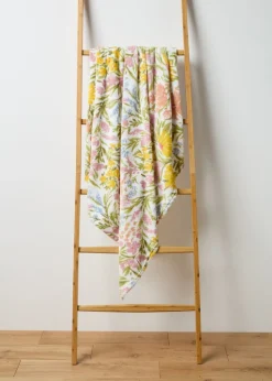 Meadow Floral Throw