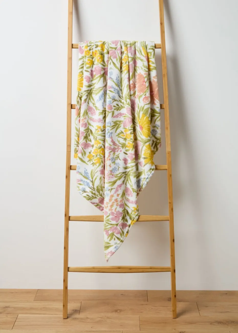 Meadow Floral Throw