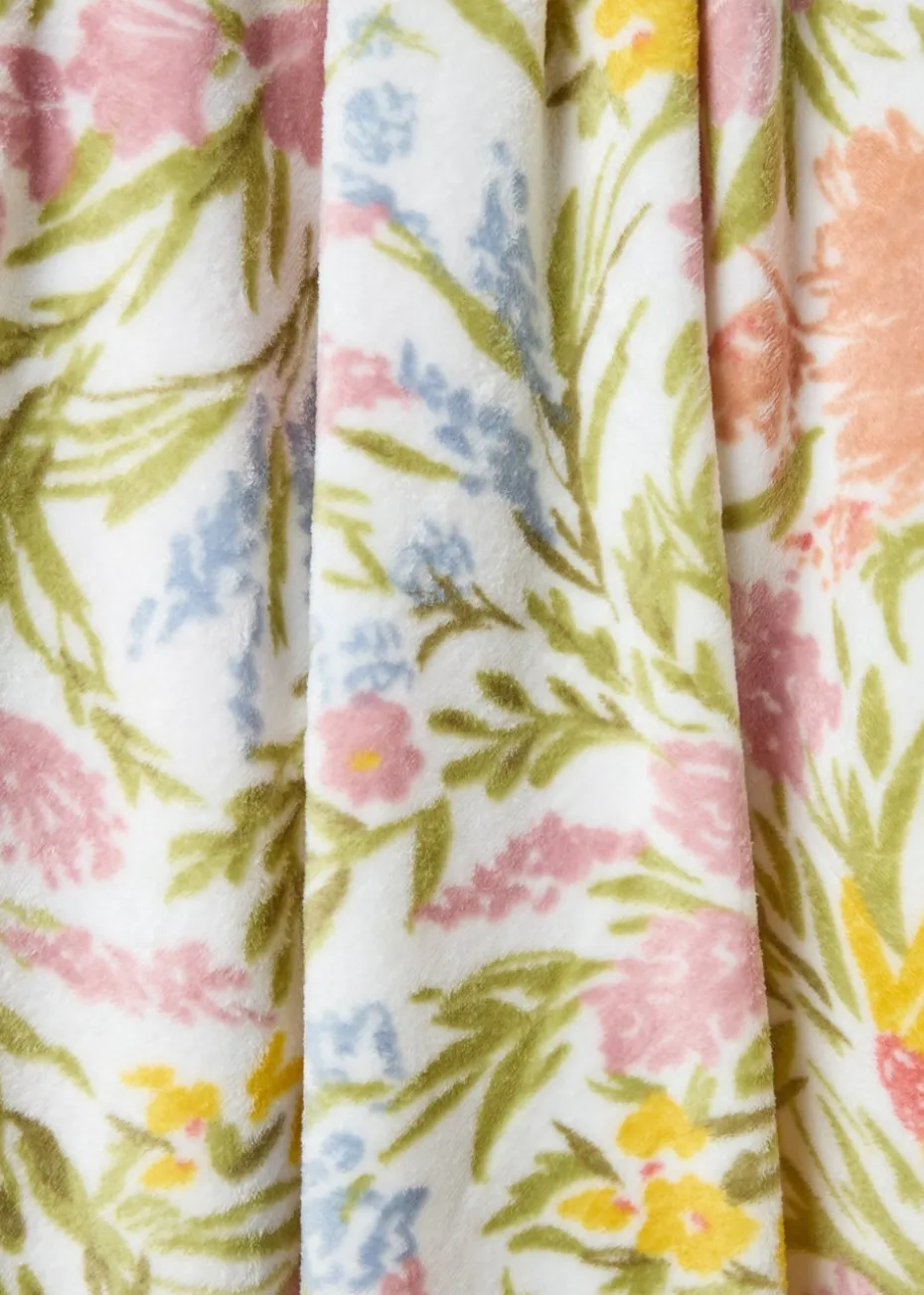 Meadow Floral Throw