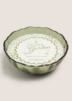 Meadow Scallop Edge Candle