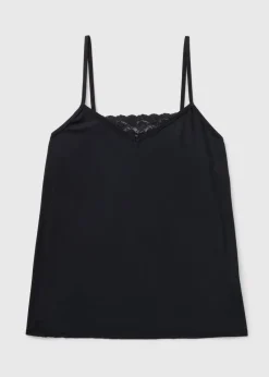 Menopause Black Cami Top - M Tick Approved