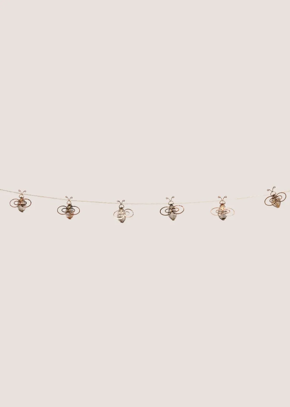 Metal Bee String Lights