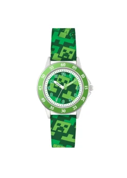 Minecraft Creeper Time Teacher Watch