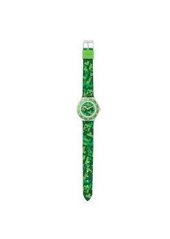 Minecraft Creeper Time Teacher Watch