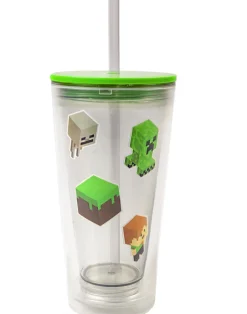 Minecraft Green Personalised Drinks Cup