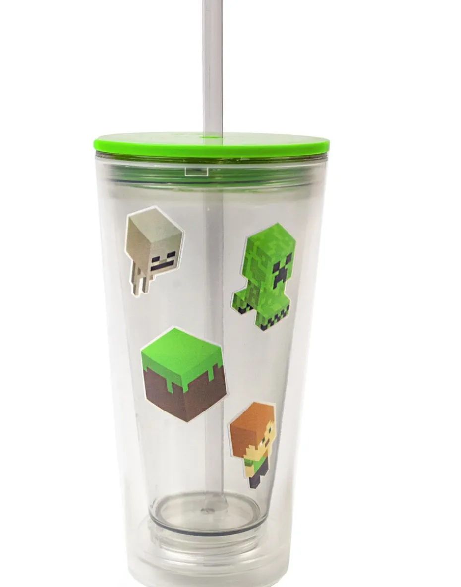 Minecraft Green Personalised Drinks Cup