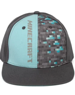 Minecraft  Grey Diamond Ore Kids Youth Snapback Cap