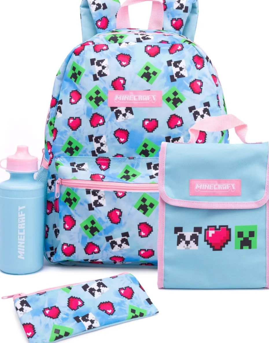 Minecraft Kids 4 Piece Bag Set