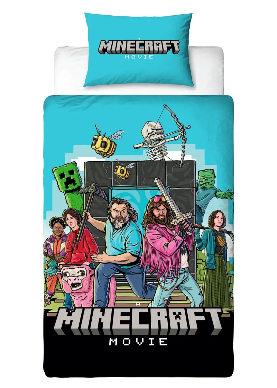 Minecraft Movie Duvet Cover Set