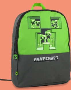 Minecraft Pixel Creeper Backpack