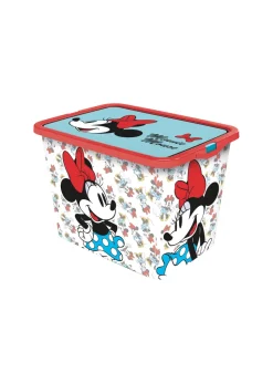 Minnie Mouse Storage Boxes 23L - Set of 2